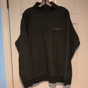 Men’s Columbia 1/4 zip sweatshirt Sz M